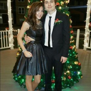 Black Sherri Hill Homecoming/Christmas Formal